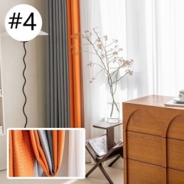 Hundtandsmönster Jacquardgardin Måttbeställd Mörkläggningsgardin För Vardagsrum Sovrum