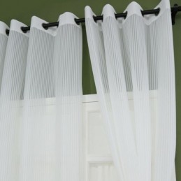 Skir Utomhusgardin, Måttbeställd Gardin, Rostfri Drapering För Takterrassen