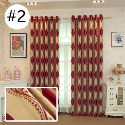 Nordic Max Mörkläggningsgardin Måttbeställd Gardin Med Vinranka Och Jacquardtryck För Sovrum