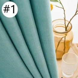 Moderna Enfärgade Gardiner Mörkläggningsgardiner Måttbeställda Gardindraperier För Vardagsrum Sovrum