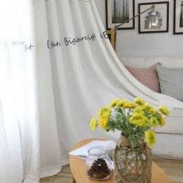 Modern Tryckt Gardin, Måttbeställd, Mörkläggningsgardin Med Ljuskronamönster För Vardagsrum