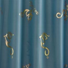 Mörkläggningsgardin Måttbeställd Gardin I Nordisk Stil Med Karaktärsmönster