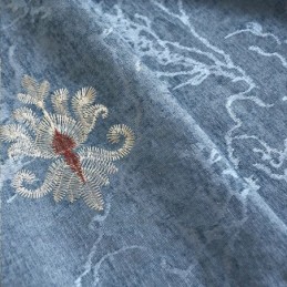 Måttbeställd Chenillegardin För Fönster I Europeisk Stil, Vardagsrum