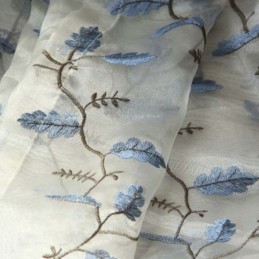 Amerikanska Pastorala Skira Gardiner - Avancerat Broderimönster För Anpassning