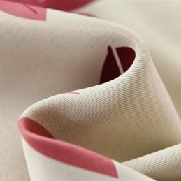 Lövtryckta Mörkläggningsgardiner I Tyg För Vardagsrum