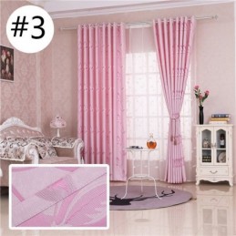 Lövtryckta Mörkläggningsgardiner I Tyg För Vardagsrum