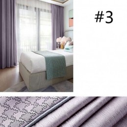 Hemgardin Måttbeställd Gardin Nordisk Stil Enfärgad