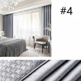 Hemgardin Måttbeställd Gardin Nordisk Stil Enfärgad