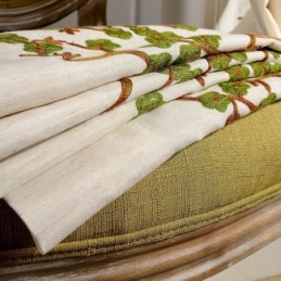 Modern Gardin Måttbeställd Gardin Bomull Linne Fräsch Minimalistisk