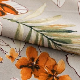 Modern Gardin Måttbeställd Gardinblommor Tryck Hem