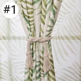 Mörkläggningsgardin Med Tropiskt Tryck, Måttbeställd Gardin I Tyll Med Amerikanska Löv, För Sovrum, Panel