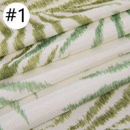 Mörkläggningsgardin Med Tropiskt Tryck, Måttbeställd Gardin I Tyll Med Amerikanska Löv, För Sovrum, Panel