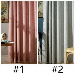 Nordisk Gardin Måttbeställd Gardin Minimalistisk Bomull Linne Enfärgad