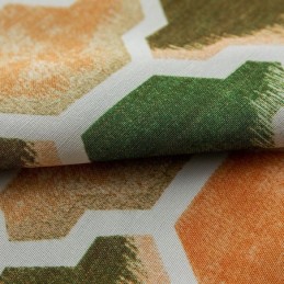 Modern Måttbeställd Gardin Med Bikakemönster För Heminredning