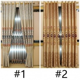 Moderna Måttbeställda Gardiner, Dekorationsbroderier