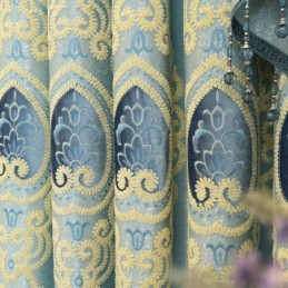 Moderna Måttbeställda Gardiner, Dekorationsbroderier