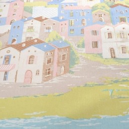 Nordisk Gardin Måttbeställd Gardin Bomullsstadstryck