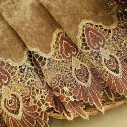 Modern Gardin Måttbeställd Gardin Broderad I Europeisk Stil