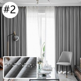 Hemgardin Måttbeställd Gardin Nordisk Stil Enfärgad