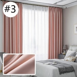 Hemgardin Måttbeställd Gardin Nordisk Stil Enfärgad