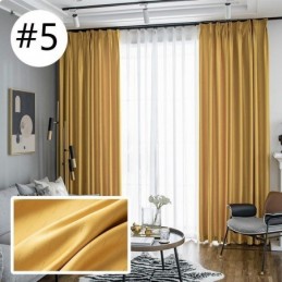 Hemgardin Måttbeställd Gardin Nordisk Stil Enfärgad