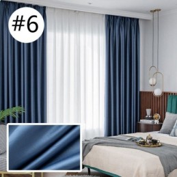 Hemgardin Måttbeställd Gardin Nordisk Stil Enfärgad