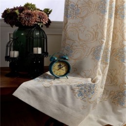 Minimalistisk Mörkläggningsgardin För Rum, Måttbeställd Gardin, Miljövänlig Fönsterbehandling I Bomull Och Linne