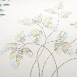 Nordisk Gardin Måttbeställd Gardin Bomullsväxter Tryckta