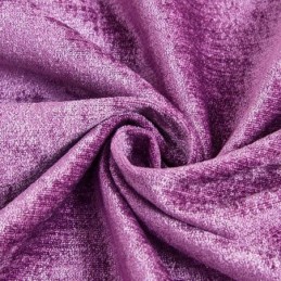 Amerikansk Antik Stil Måttbeställd Gardin Chenille Enfärgat Lila Mörkläggningstyg För Sovrum