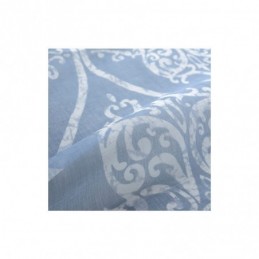 Japansk Enkel, Skir Gardin, Måttbeställd, Blå, Tryckt Tyg För Arbetsrum, Vardagsrum