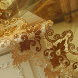 Moderna Skira Gardiner Blommiga Tyllfönstergardiner För Vardagsrum