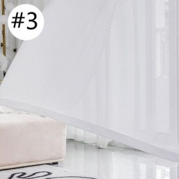 Ljusfiltrerande Gardiner Med Våffelväv Och Texturerad Fönsterbehandling För Vardagsrum