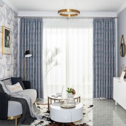 Lyxiga Jacquardgardiner...