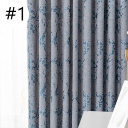 Lyxiga Jacquardgardiner Mörkläggningsgardiner För Vardagsrum Sovrum