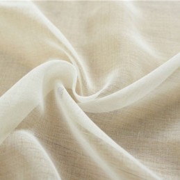 Europeisk Transparent Gardin, Måttbeställd, Rustik Blommig Tyllgardin För Vardagsrum/Sovrum