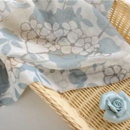 Tryckta Blomgardiner I Tyll För Vardagsrum Och Sovrum