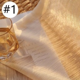 Modern Jacquard-Skärmgardin I Tyll, Måttbeställd Gardin För Vardagsrum/Sovrum