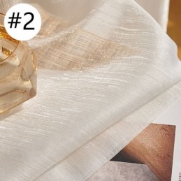 Modern Jacquard-Skärmgardin I Tyll, Måttbeställd Gardin För Vardagsrum/Sovrum