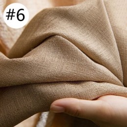 Enfärgade Tyllgardiner Nordiska Fönsterskärmar För Vardagsrum