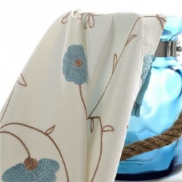 Japanska Enkel Gardiner Måttbeställda Gardiner Ny Broderi