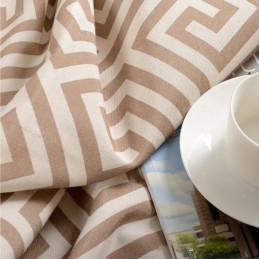 Nordisk Enkel Gardin Måttbeställd Gardin Unikt Tryckt Miljövänligt Studietyg