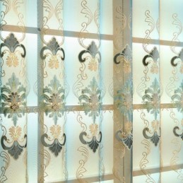 Europeisk Elegans, Skir Gardin, Måttbeställd Gardinpanel För Vardagsrum/Sovrum