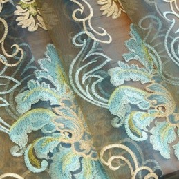 Europeisk Elegans, Skir Gardin, Måttbeställd Gardinpanel För Vardagsrum/Sovrum