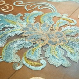 Europeisk Elegans, Skir Gardin, Måttbeställd Gardinpanel För Vardagsrum/Sovrum