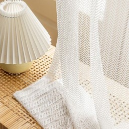 Fiskbensgardiner I Tyll För...