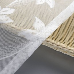 Blommiga Tyllgardiner Ömtåliga Skärmgardiner För Sovrum Och Vardagsrum