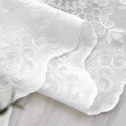 Andningsbar Transparent Gardin, Måttbeställd Gardin, Dekorativ Tyllvoile För Vardagsrum, Europeisk