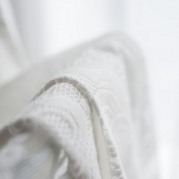 Modern Blommig Gardin Måttbeställd Gardin Tyll Fönster Transparent För Vardagsrum Sovrum