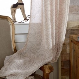 Cirkeltryckta Skira Gardiner För Vardagsrum/Sovrum