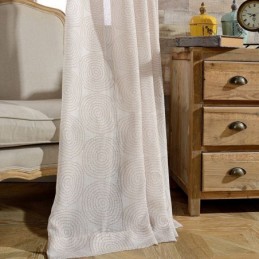 Cirkeltryckta Skira Gardiner För Vardagsrum/Sovrum